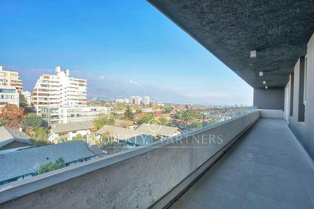 Moderno departamento en un barrio residencial, muy linda vista en Manquehue Sur, Las Condes, Región Metropolitana