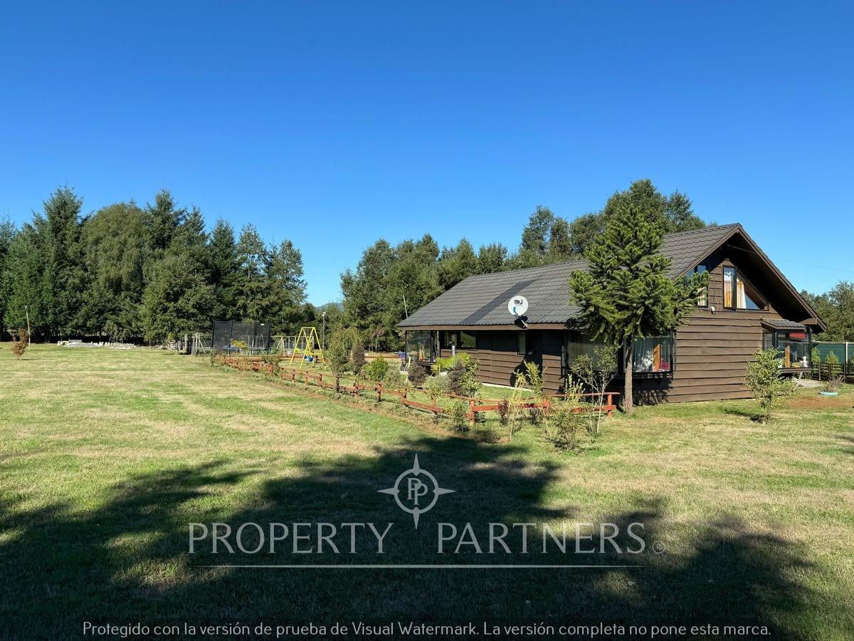 Hermosa parcela con casa  en Villarrica, Región de Araucania