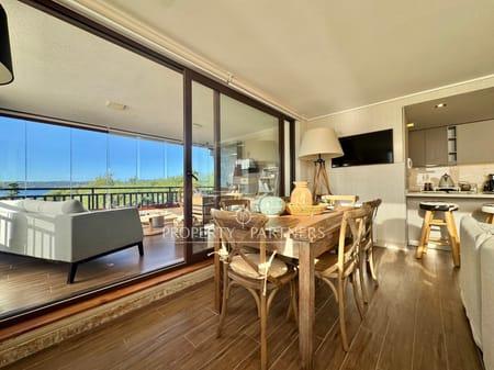 Hermoso Departamento 3 dormitorios vista al lago Condominio Altas Cumbres  en Villarrica, Región de Araucania