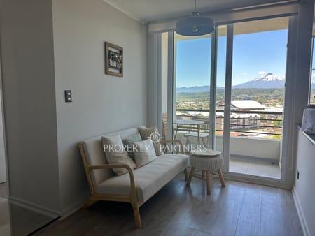 Hermoso Dpto.vista al lago y volcán  Villarrica en Villarrica, Región de Araucania