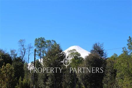 Parcela con vistas al volcán en Pucon, Región de Araucania