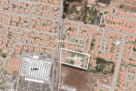 Terreno con gran casa en Ulriksen con Cuatro Esquinas en La Serena, Región de Coquimbo