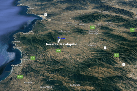 Parcelas de 3há, Catapilco - Zapallar en Catapilco, Zapallar, Región de Valparaíso