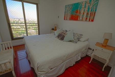 Cómodo departamento 2 Dormitorios, vista despejada, condominio, silencioso! en Alto Las Condes, Las Condes, Región Metropolitana