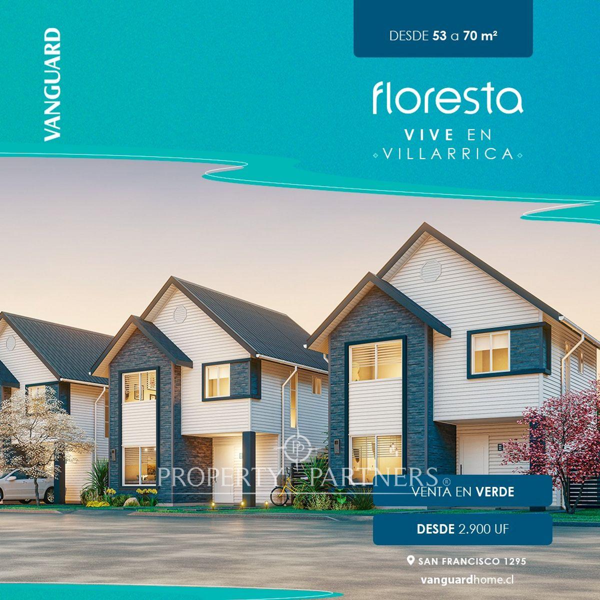 Casas nuevas Jardín Floresta en Villarrica, Región de Araucania Casas nuevas Jardín Floresta en Villarrica, Región de Araucania